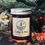 świece sojowe drzewo cedrowe i wanilia