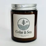 świeca sojowa drzewo cedrowe i wanilia