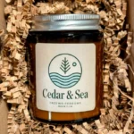 świeca sojowa drzewo cedrowe i wanilia